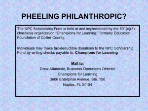 Pheeling Philanthropic for Scoop