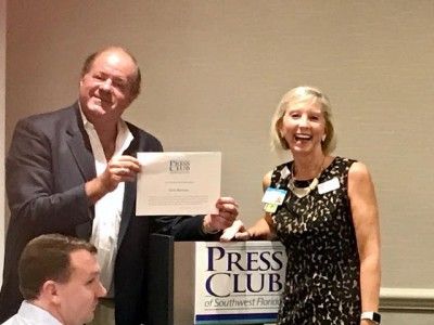 ESPN’s Chris Berman Delights Sports Fans at Special Press Club Program