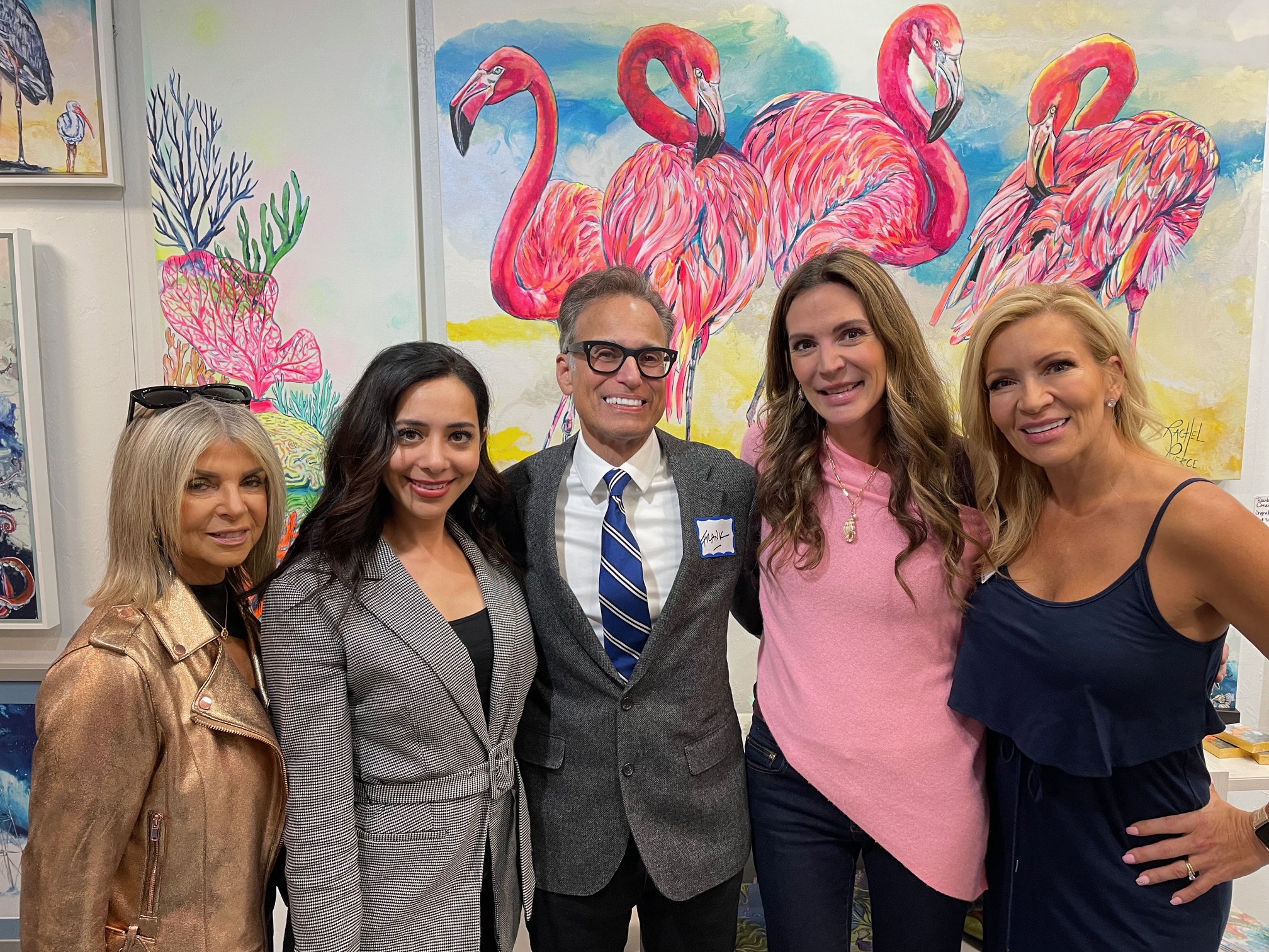 Media Mixer Delights Attendees with Colorful Artwork