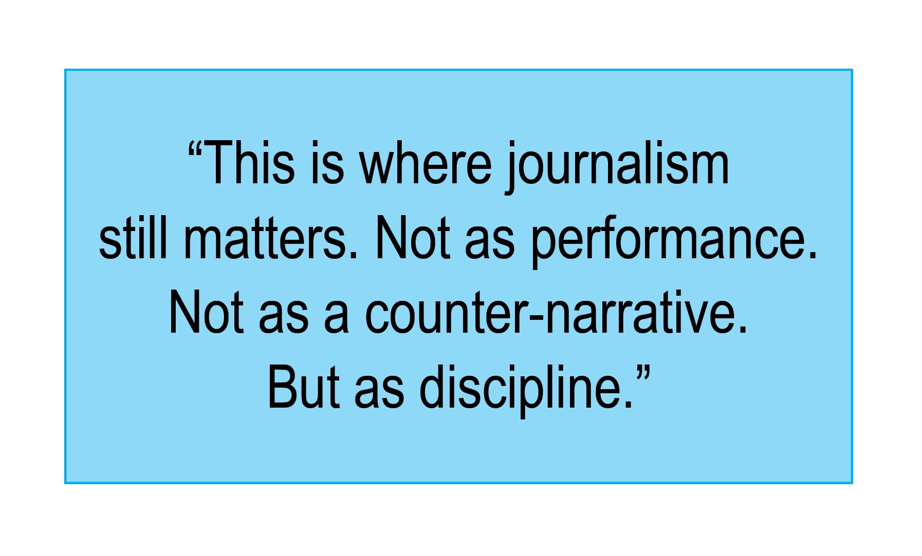 COMMENTARY: Fiction Always Beats Truth